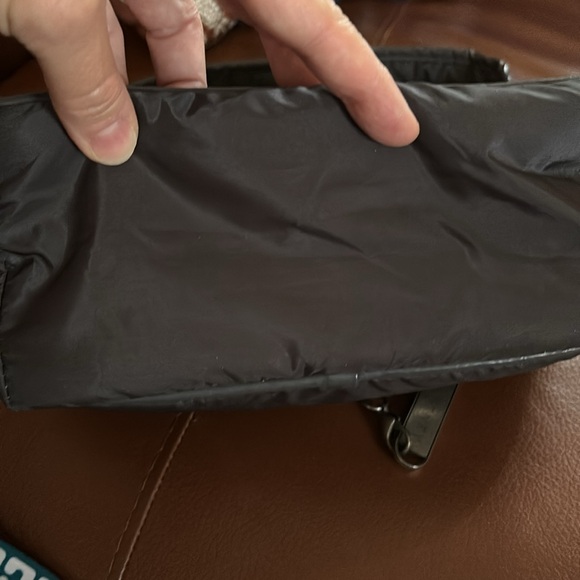 Stella McCartney LeSportsac mini grey nylon shoulder bag - Picture 5 of 8